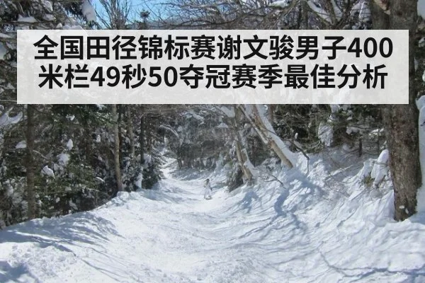 全国田径锦标赛谢文骏男子400米栏49秒50夺冠赛季最佳分析